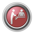 Red 3D Style Button "Registration"