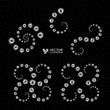 Numbers. Abstract illustration. Numbers. Abstract illustration.
