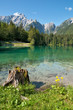 Italia - Udine - Lago di Fusine e monte Mangart Italia - Udine - Lago di Fusine e monte Mangart