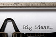 Big ideas