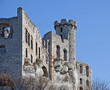Castle ruins in Ogrodzieniec, Poland