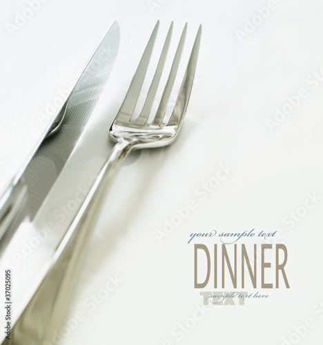 Photo: Fork and knife Fork and knife