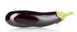 Fresh eggplant isolated on white