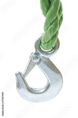 Photo: rope, cable isolated over white rope, cable isolated over white