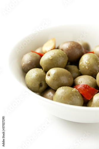 Photo: Bowl of olives Bowl of olives