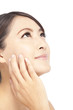 Close up of beautiful asian woman face Close up of beautiful asian woman face
