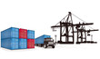 Container Verladung