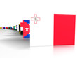 BANDIERA MALTA