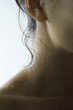Woman's neck, cropped