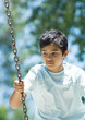 Boy on swing