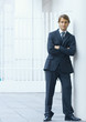 Businessman, full length portrait