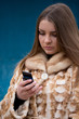Girl with phone
