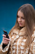 Girl with phone
