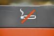 No smoking sign