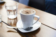 Cup of cappuccino