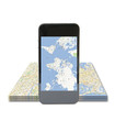 Cellulare con mappe