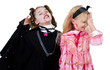 Kinder zu Halloween