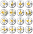 Media player icons Media player icons