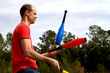Juggling Man