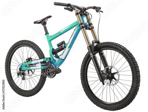 Illustration: Mountain bicycle Mountain bicycle