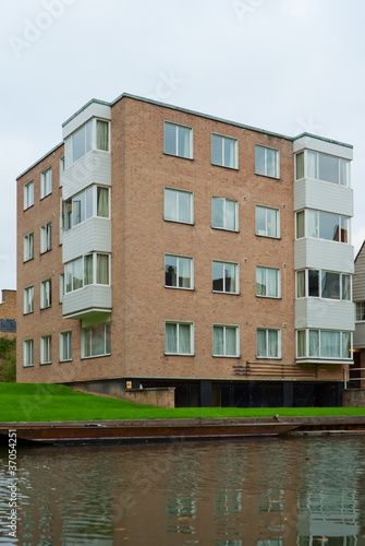 Photo: Constructivism style dormitory in Cambridge university, UK Constructivism style dormitory in Cambridge university, UK