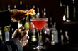 Bartender at work