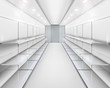 Shelves. Vector illustration.