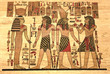 Photo: Egypt Papyrus with elements most prominent of the antique Egypt. Egypt Papyrus with elements most prominent of the antique Egypt.