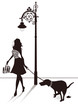 Hund auf der Straße