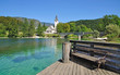 Sveti Janez am Wocheiner See bei Bohinj in den Julischen Alpen