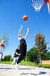 throwing ball