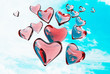 Red hearts