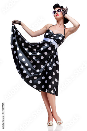 Photo: stylish brunette stylish brunette