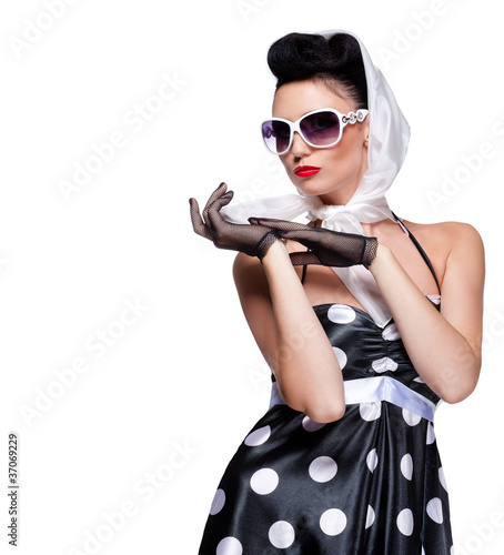 Photo: stylish brunette stylish brunette
