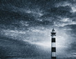 lighthouse blizzard