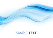 Blue wave. Vector