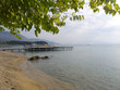 Beach at Dassia Corfu Greece