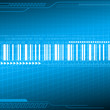 Digital blue background