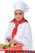 Little Chef in uniform. Little Chef in uniform.