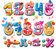 Funny figures for children