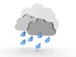 3d Icon Wolken