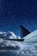 aircraft in snow