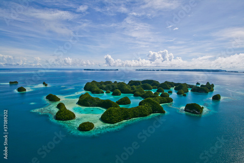 Foto: 70 islands Palau. 70 islands Palau.