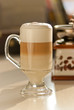 coffee with milk on the table
