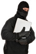 Einbrecher stiehlt Laptop
