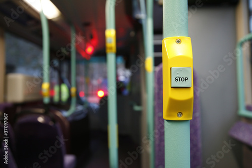 Photo: Bus Stop Button Bus Stop Button