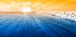 amazing sunrise on the sea amazing sunrise on the sea