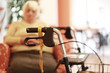 Rollator im Pflegeheim