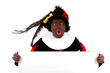 Zwarte piet ( black pete) typical Dutch character