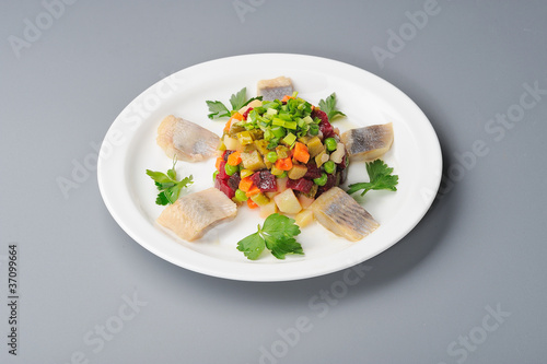 Photo: Russian salad Russian salad